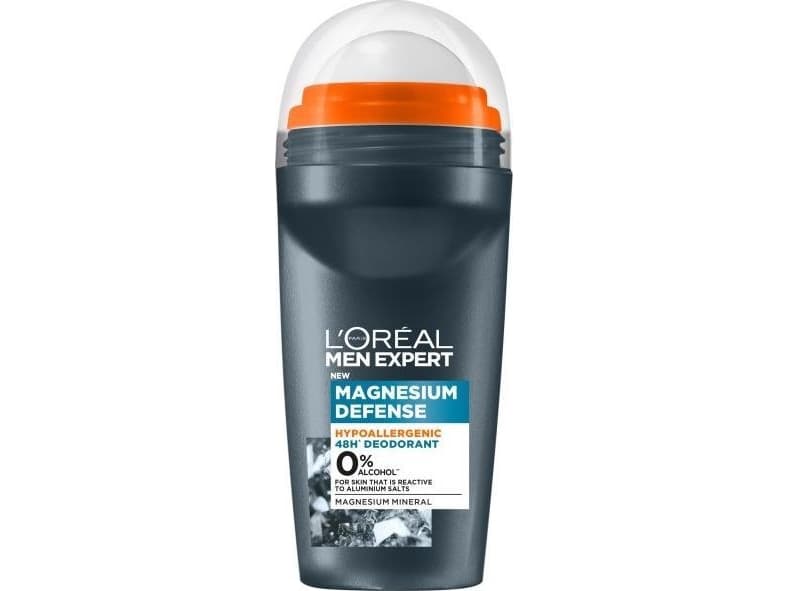 L'Oreal Paris LOREAL_Men Expert Magnesium Defense hypoallergenic deodorant Roll-On 50ml