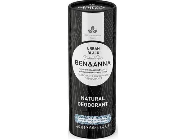 Ben &amp; Anna Urban Black, Unisex, Deodorantti, Stick deodorantti, Stick, 40 g, CEDAR, Yrttinen