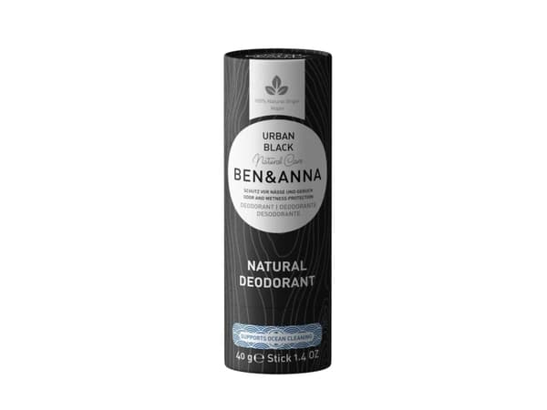 Ben &amp; Anna Urban Black, Unisex, Deodorantti, Stick deodorantti, Stick, 40 g, CEDAR, Yrttinen