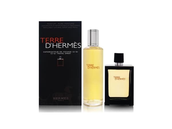 Hermes Terre D'Hermes lahjasetti - Mand - 155 ml (Pure Perfume 30ml/Pure Perfume Refill 125ml)