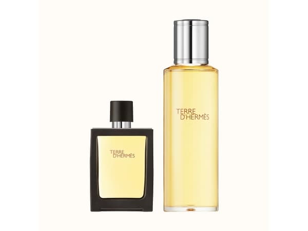 Hermes Terre D'Hermes lahjasetti - Mand - 155 ml (Pure Perfume 30ml/Pure Perfume Refill 125ml)