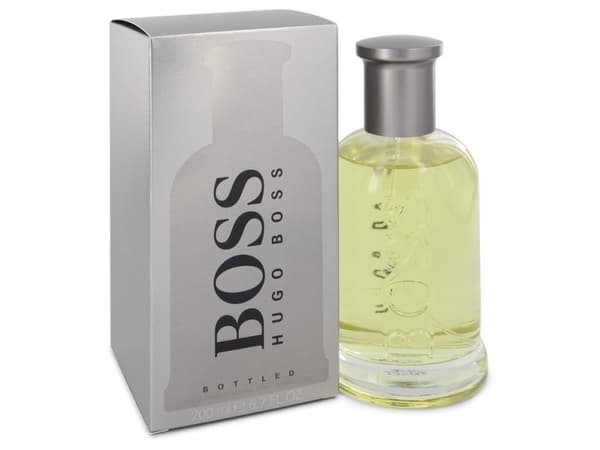 BOSS Bottled, Menn, 200 ml, Flaske uten gjenfyll, Citron, Eple, Bergamot, Fedd, Geranium, Seder, Sandaltre, Vetiver