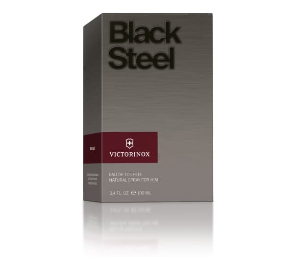 Victorinox Swiss Army Black Steel Eau De Toilette 100 ml (man)