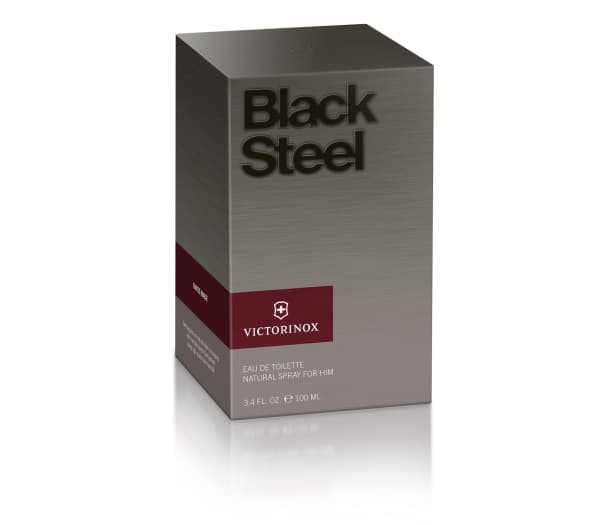 Victorinox Swiss Army Black Steel Eau De Toilette 100 ml (man)