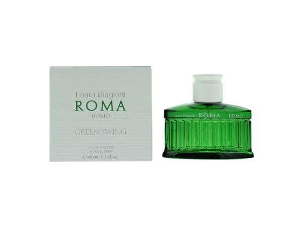 Laura Biagiotti Roma Uomo Green Swing Eau De Toilette 40 ml (man)