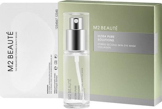 M2 BEAUTE_Hybrid Second Skin Eye Mask Kollagen anti-rynke maske for øyeområdet 30ml