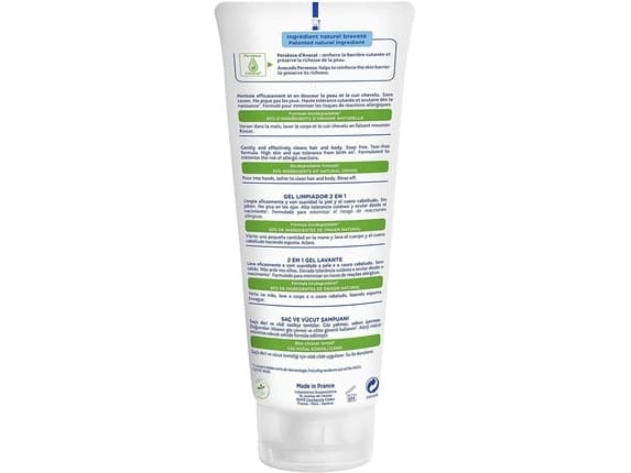 MUSTELA_Bebe Enfant 2in1 Cleansing Gel Hair&Body Shampoo shampoo and shower gel 200ml