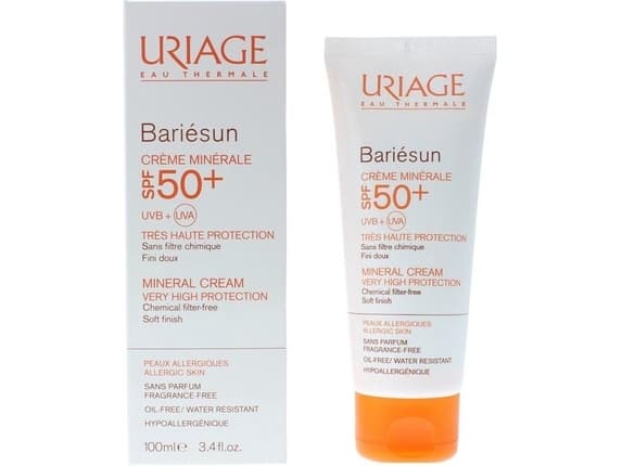 Uriage Bariesun Mineral Cream Spf50 + 100ml