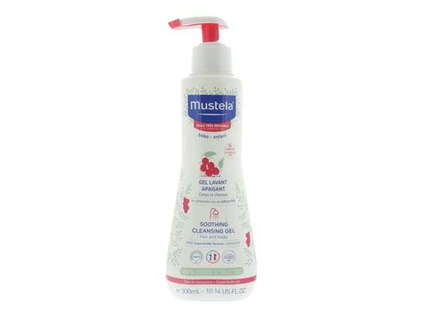 Mustela Pts Gel Lavant Apaisant 300 ml / beroligende vaskegel 300 ml