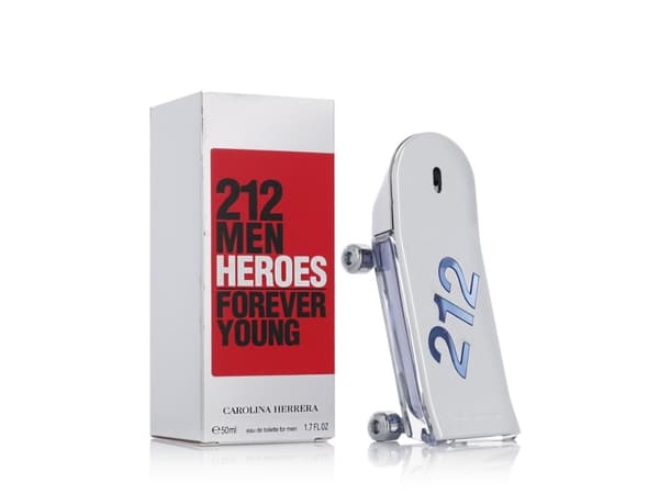 CAROLINA HERRERA 212 HEROES MEN EAU DE TOILETTE 50ML VAPORIZADOR