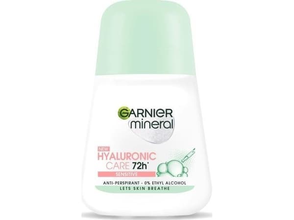 Garnier Mineral Deodorant roll-on 72H Hyaluronic Care - Sensitive 50ml
