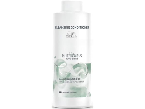 Hårbalsam Wella Professionals Nutricurls Waves & Curls Cleansing, krøllete/bølgete hår, 1000ml