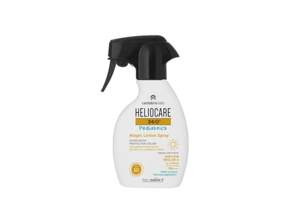 Baby suntan lotion spray for sensitive and atopic skin SPF 50 360° (Atopic Lotion Spray) 250 ml