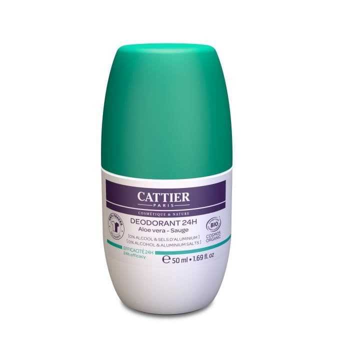Cattier 24h Deodorant Aloe-Vera och Sage 50ml