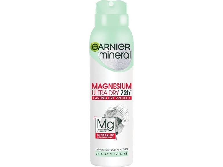GARNIER_Ultra Dry 72H Magnesium Women DEO spray 150ml