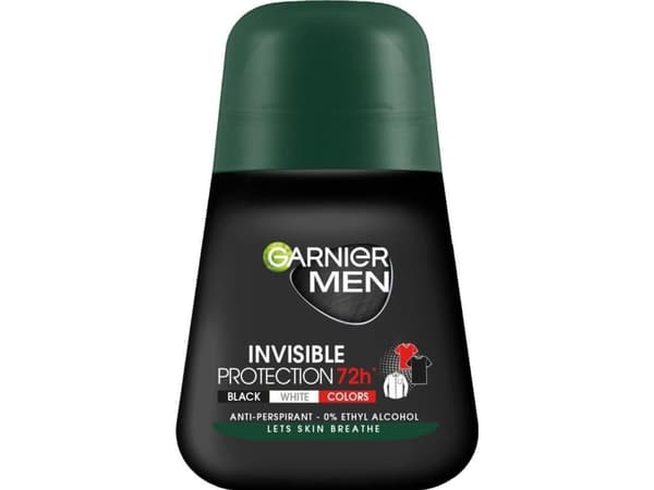 GARNIER_Invisible 72h Men Roll-On Antiperspirant Roll-On 50ml
