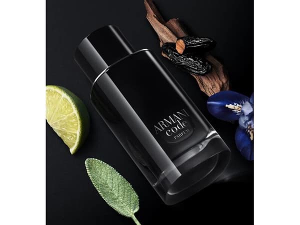 Giorgio Armani Armani Code Parfum, Män, 75 ml, Påfyllningsbar flaska, Bergamott, Muskotsalvia, Iris, Cederträ, Tonkabönor