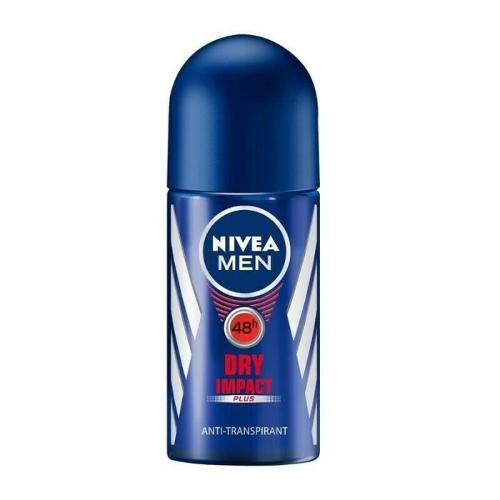 NIVEA New Parfum Men Deodorant Roll On Dry Impact 50 för kropp