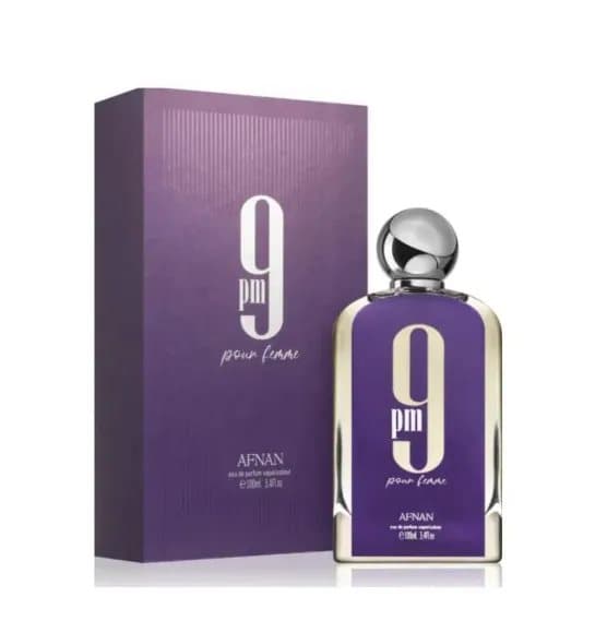 Afnan 9 pm Pour Femme EDP W 100 ml