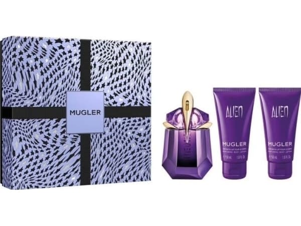 THIERRY MUGLER ALIEN EAU DE PARFUM 30ML SPRAY + DUFTENDE BODY LOTION 50ML + DUFTENDE BODY LOTION 50ML