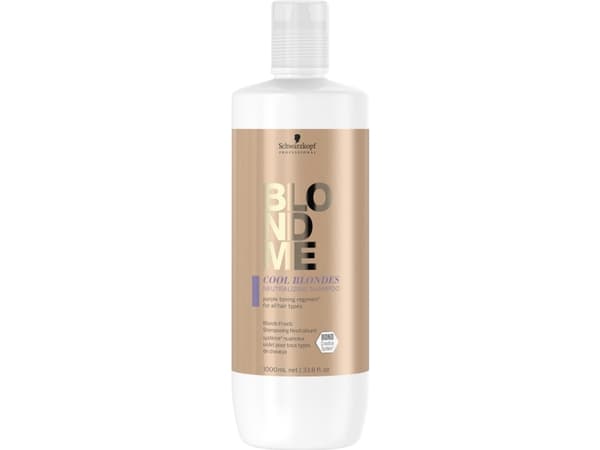 Schwarzkopf Professional BlondMe Cool Blondes Neutralizing Shampoo 1000 ml