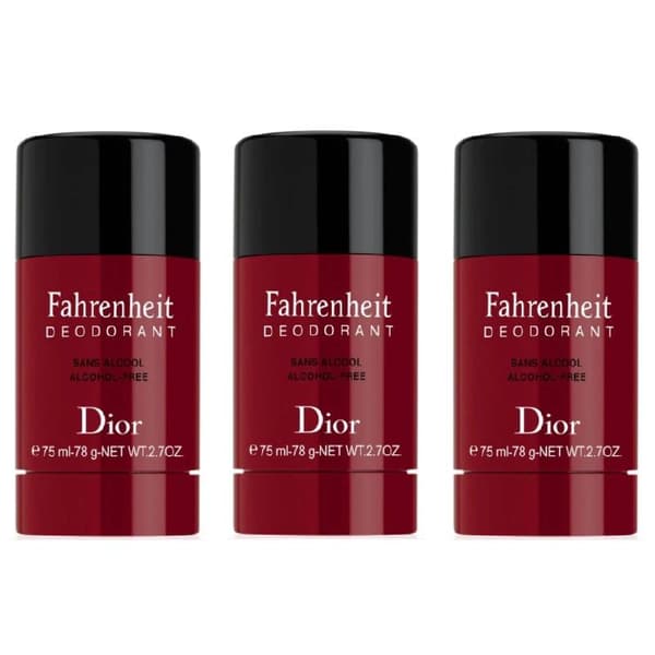 Dior Fahrenheit Deostick 75gr 3-pack
