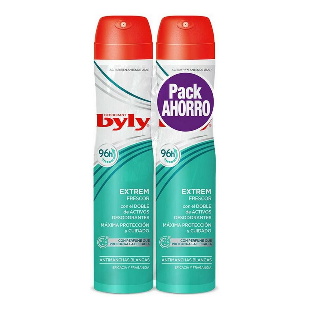 Osynlig antifläck-deodorant Extrem Byly (2 uds)