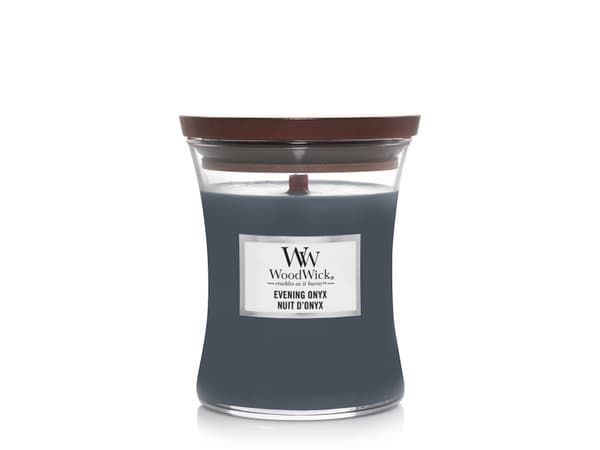 WoodWick  Medium Hourglass - Evening Onyx