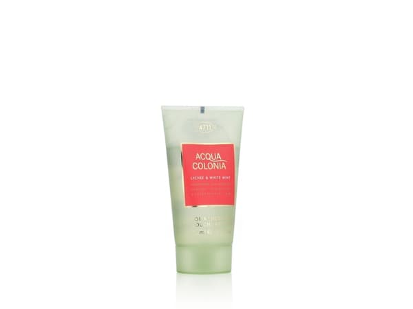 4711 Acqua Colonia Lychee & White Mint Perfumed Shower Gel 75 ml (unisex)