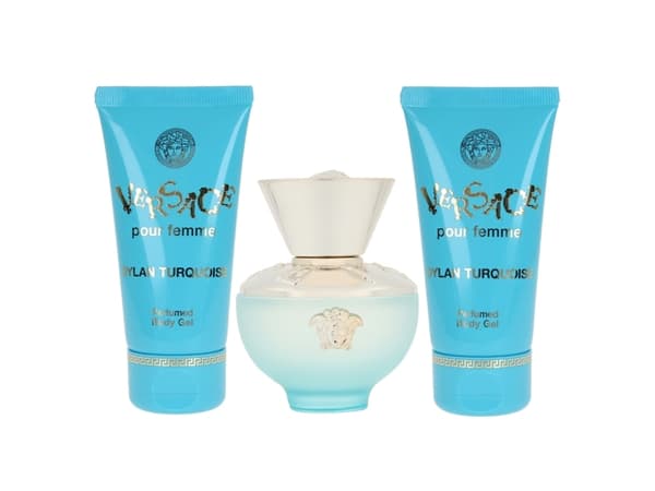 Versace Dylan turkis gavesett - - 150ml