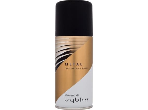 Byblos Byblos, Metal, Anti-Perspirant, Deodorant Spray, For Men, 150 ml For Men