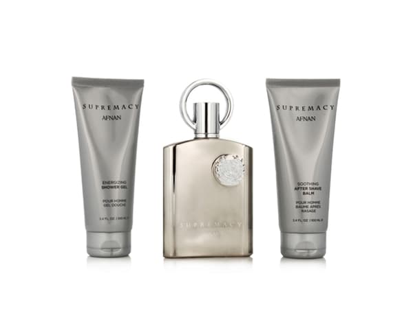 Afnan Supremacy Silver EDP 100 ml + ASB 100 ml + SG 100 ml (mann)