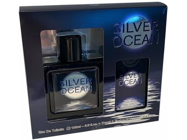 SET OMERTA Silver Ocean EDT spray 100ml + EDT spray 20ml