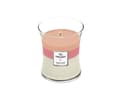 Pikkukuva 2 / 3: WoodWick Blooming Orchard Trilogy Medium Jar, Pyöreä, Oranssi, Vaaleanpunainen, Valkoinen, 1 kpl