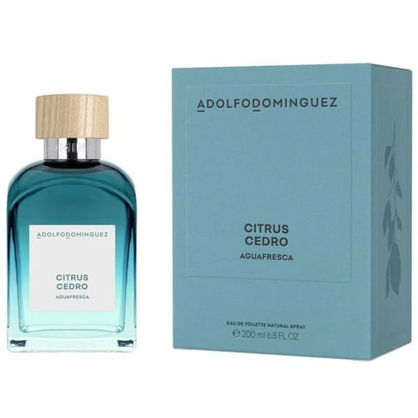 Herre parfyme Adolfo Dominguez EDT Agua Fresca Citrus Cedro 200 ml