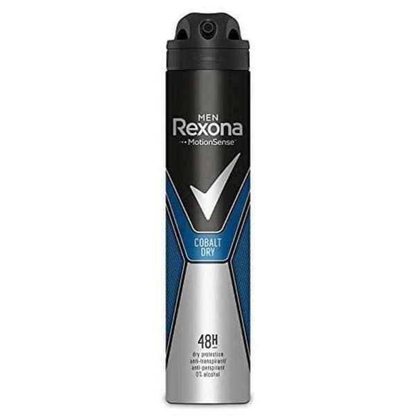 Deodorant - REXONA - Kobolt - 200 ml - Alkoholfri - Spray