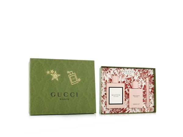 GUCCI SET (BLOOM (W) EDP/S 100ML + BODY LOTION 100ML + PEN SPRAY 10ML)