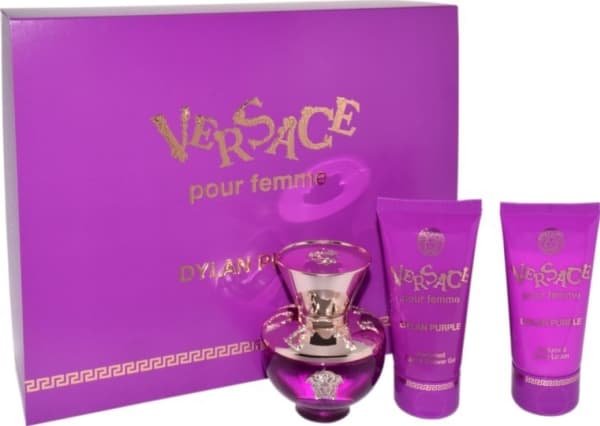 Nippu Versace Pour Femme Dylan Purple EDP 50ml + SG 50ml + BL 50ml
