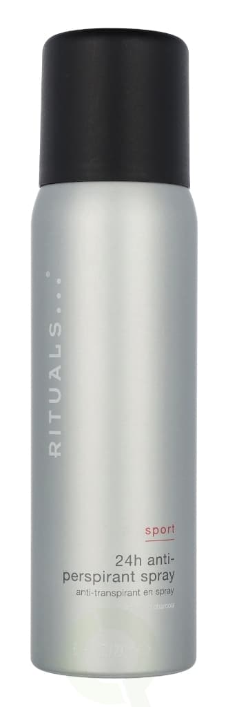 Rituals Sport 24H Anti-Perspirant Spray 200 ml Activated Charcoal
