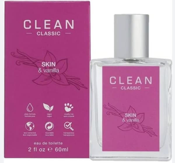 Clean CLEAN EDT Hud &amp; Vanilj 60mL 2023 IL
