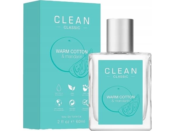 CLEAN EDT Warm Cotten & Mandarin 60mL 2023