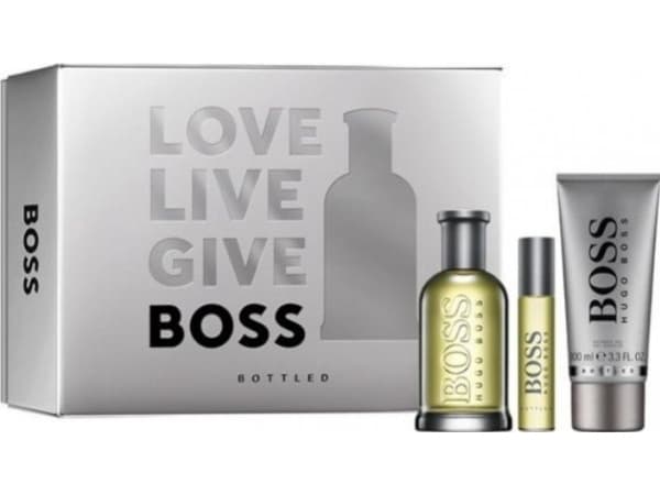 Hugo Boss BOSS Bottled - prezentowy EDT 100ml + EDT 10ml + Żel 100ml