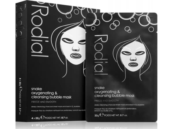 Set, Rodial, Snake, Cleansing, Sheet Mask, For Face, 4 pcs, 22 g For Women