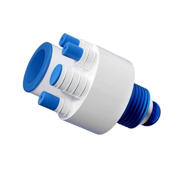 INF Integreret anti-lugt fem-vejs stik, passer til PVC 40/50/75