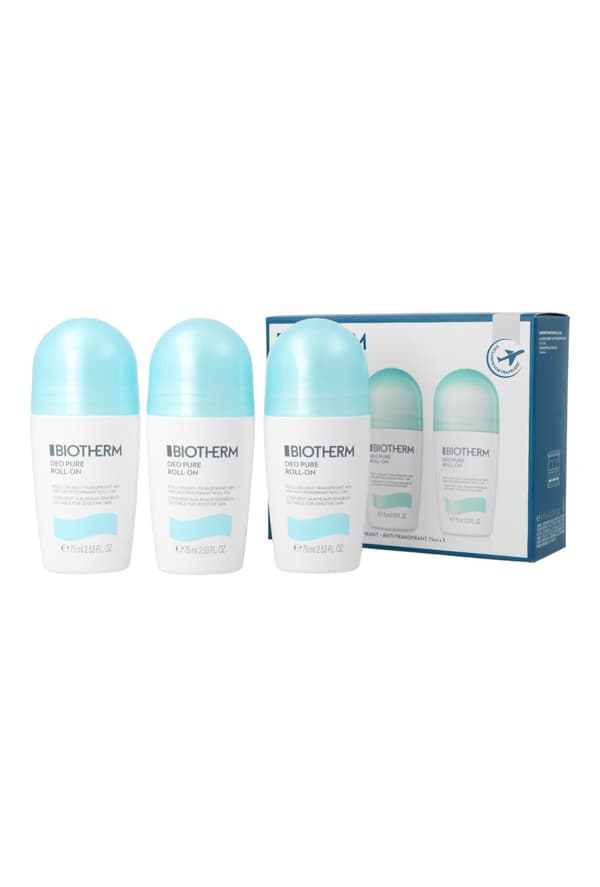 Set Biotherm Deo Pure Trio Woman 3x75ml