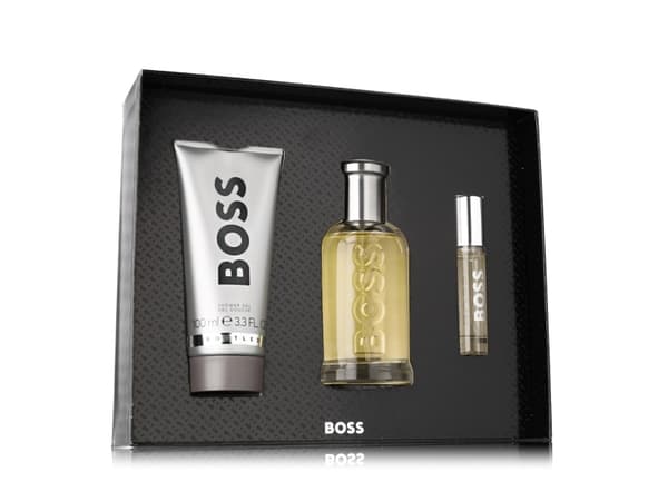 Boss Boss Bottled EDT 100 ml + EDT MINI 10 ml + SG 100 ml (man)