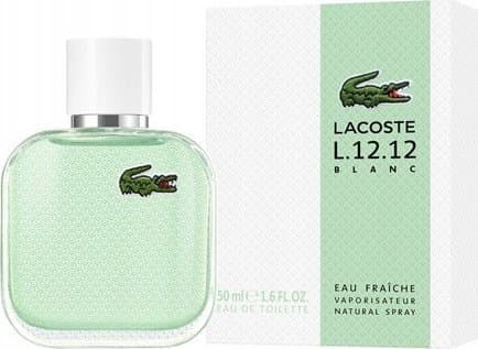 Lacoste Lacoste Lacoste, L.12.12 Blanc Eau Fraiche, Eau De Toilette, For Men, 50 ml For Men