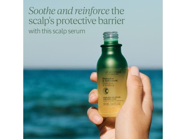 L''Occitane Scalp Night Serum, 50 ml, Dropperflaska, Alla hår, Alla hudtyper, Fuktgivande, Skyddande, Lugnande