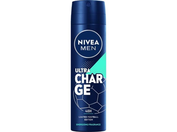 Nivea NIVEA MEN Antiperspirantti Spray Ultra Charge 150 ml - rajoitettu erä