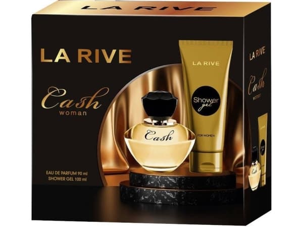 La Rive La Rive for kvinne gave kontanter (eau de parfum 90ml + dusjsåpe 100ml)